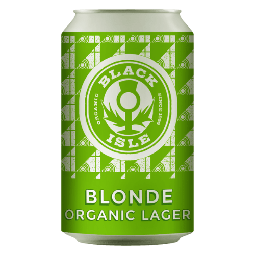 Black Isle Blonde Organic Lager Cans 24x330ml The Beer Town Beer Shop Buy Beer Online