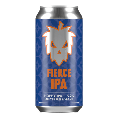 Fierce Beer Fierce IPA Gluten Free & Vegan Hoppy IPA Cans 12x440ml The Beer Town Beer Shop Buy Beer Online